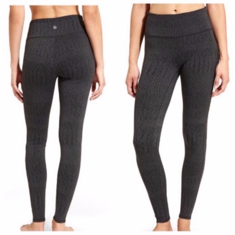 Athleta HIGH RISE HEARTBEAT CHATURANGA TIGHT